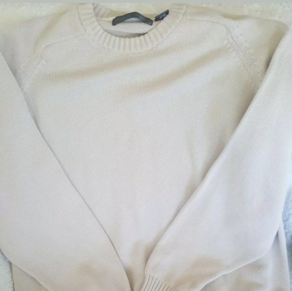 Oscar De La Renta Womem's Large Sweater Beige/Tan - Picture 2 of 5